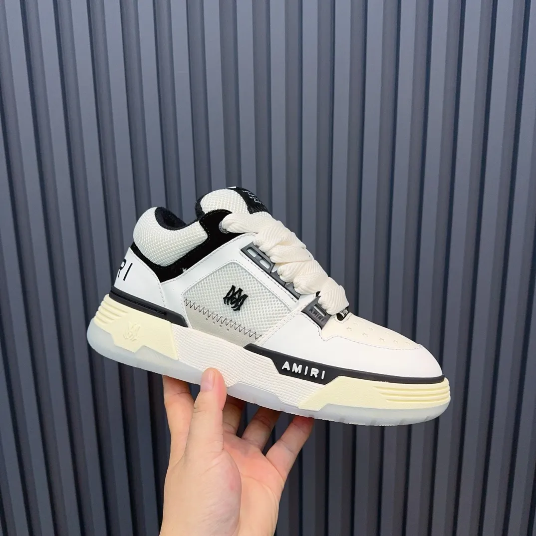 Men's shoes 💰660💰 AMIRI AMIRI trendy brand hot sale 🔥 Available all year round, couples 💑 Official website synchronization Imported fabrics 1⃣️ vs 1⃣️ replica, original factory special original sole, 35-45 (45. non-refundable)